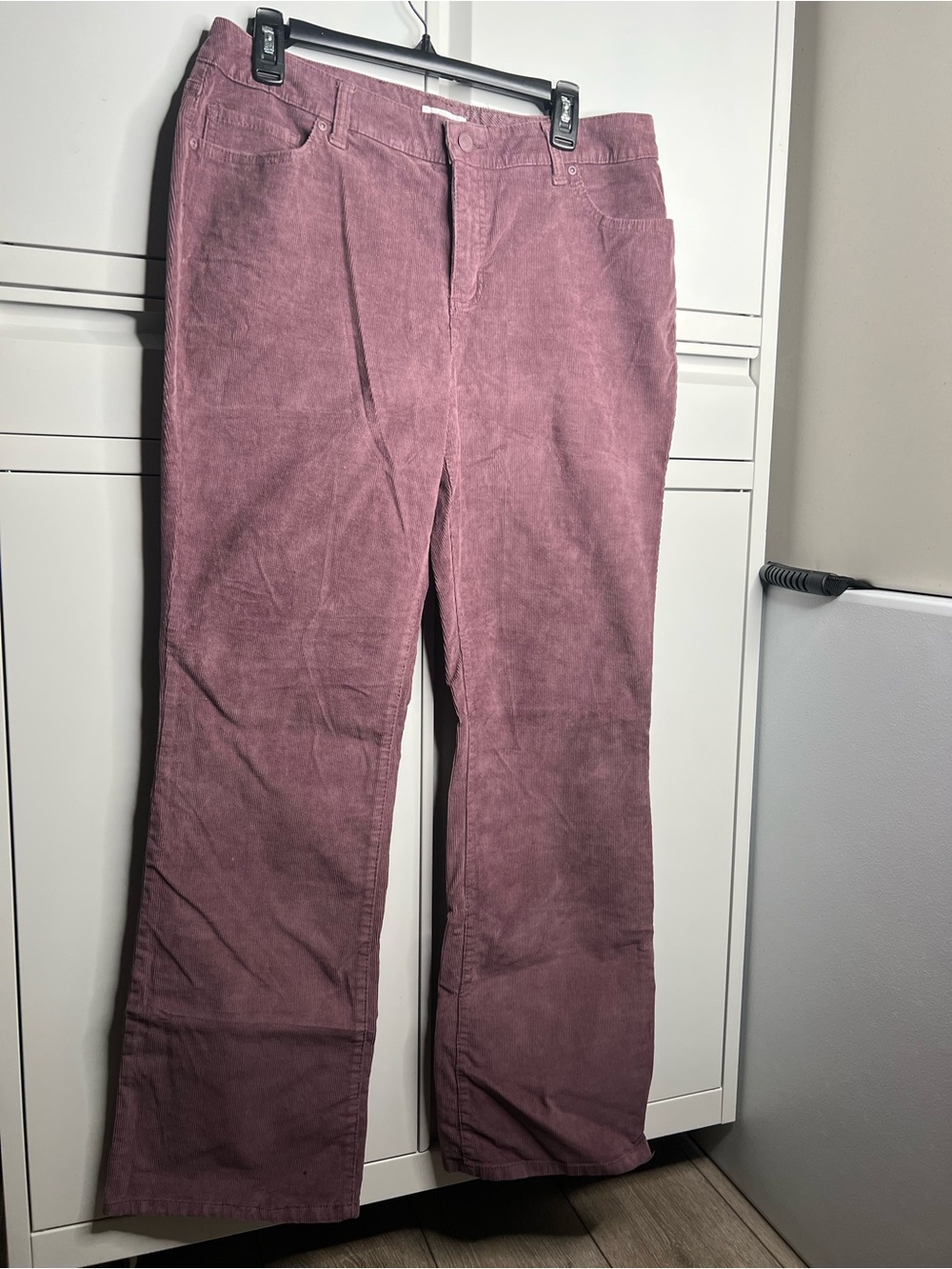 ☀️ St. John's Bay Mauve Corduroy Wide-Leg Jeans